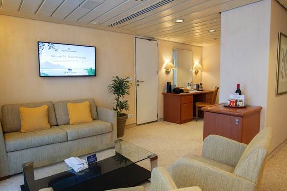 Fred. Olsen Cruise Line Balmoral Marquee Suite Lounge Area.jpg
